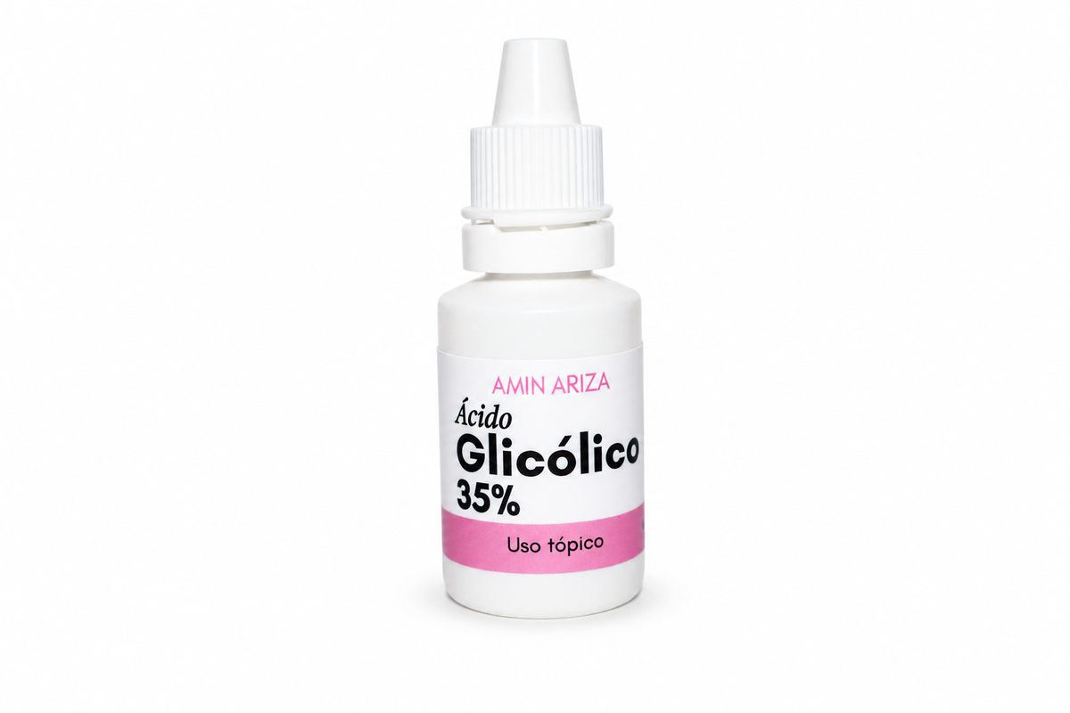 Acido Glicolico 35 x 15ml - Amin Ariza