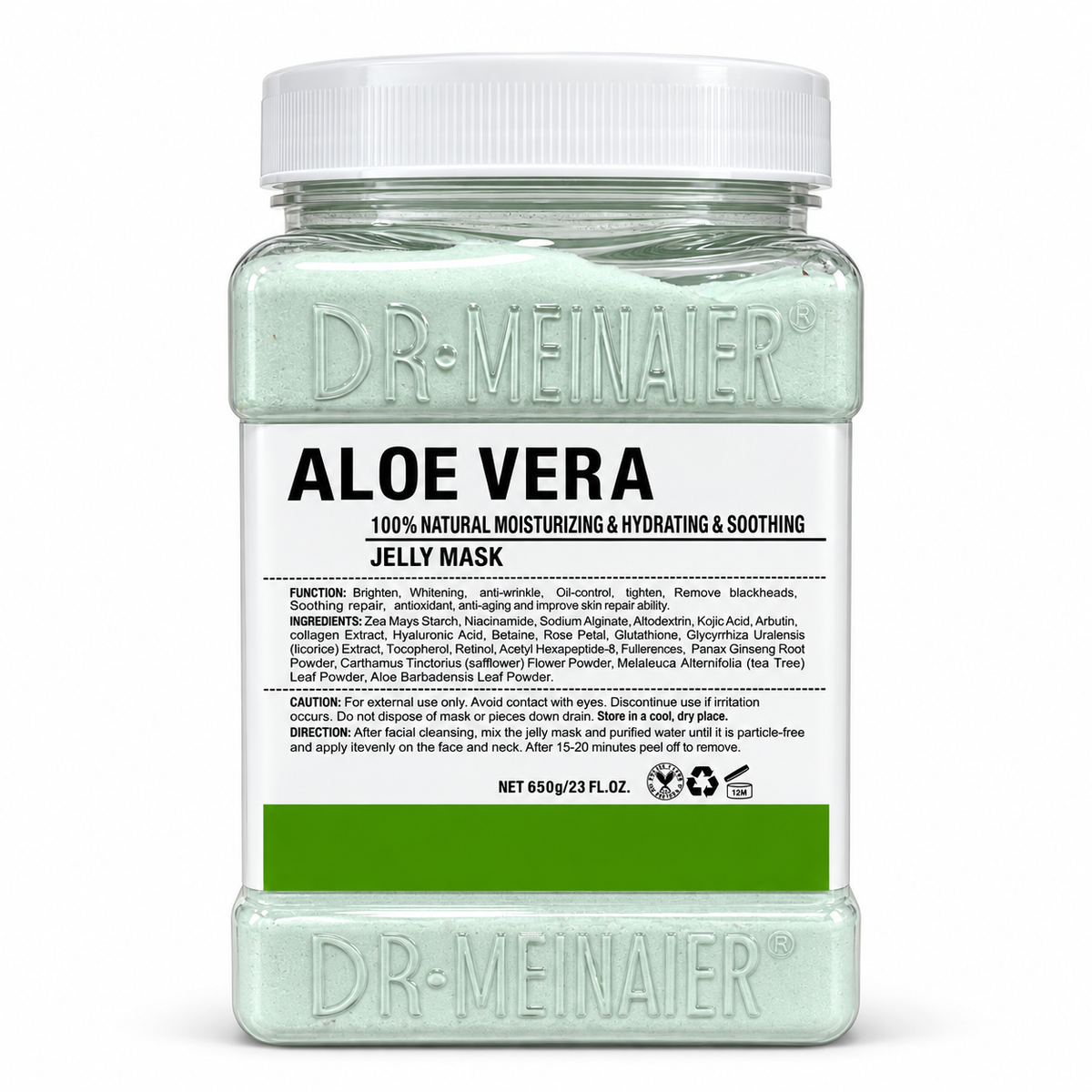 Mascarilla Aloe Vera 650gr