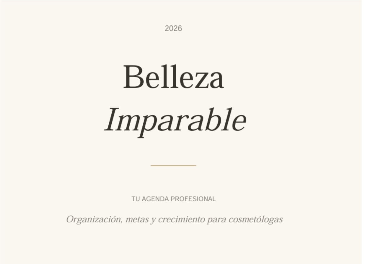 Agenda Belleza Imparable