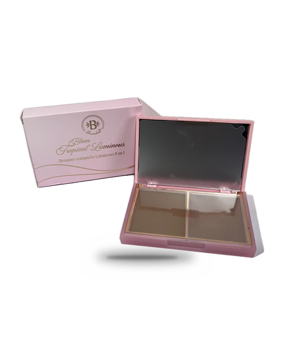Bronzer Compacto Matte 2 en 1 Tono 02 - Bloomshell