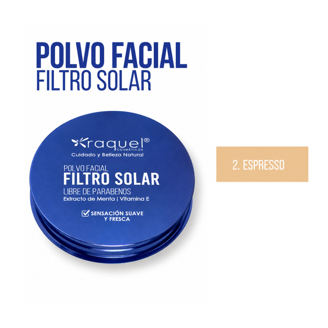 Polvo Facial Compacto Espresso - Raquel