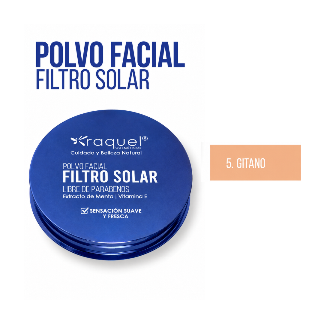 Polvo Facial Compacto Gitano - Raquel