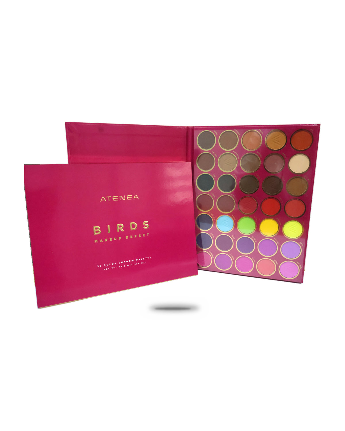 SOMBRAS - PALETA DE SOMBRAS 35 TONOS BIRDS ATENEA (SP35TBA)