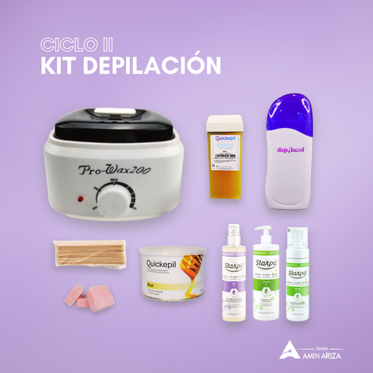 Kit de Depilación Profesional – Ciclo II