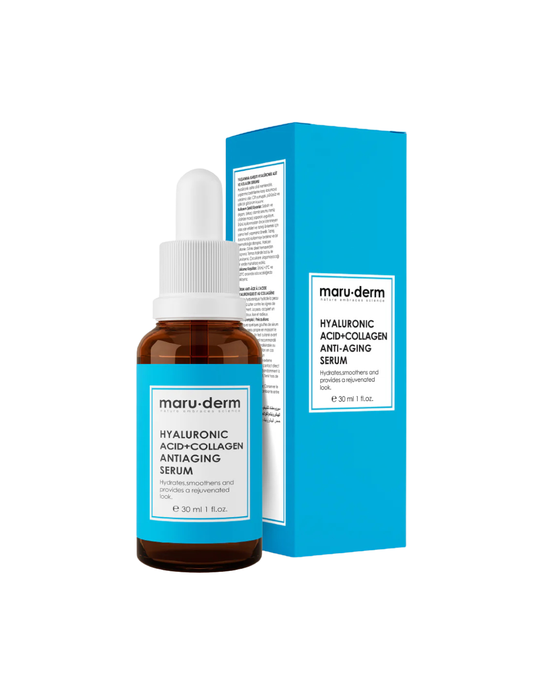 Serúm Antiedad Ácido Hialurónico + Colágeno - Maruderm
