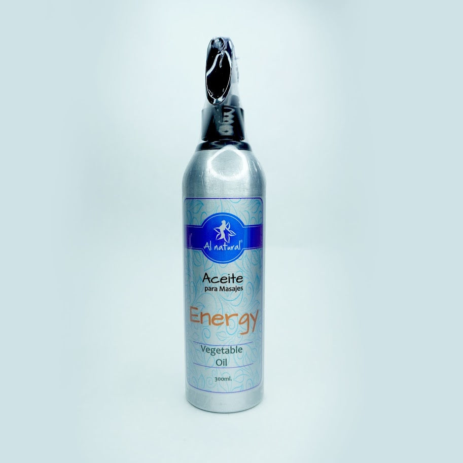 Aceite para masajes Energy 300ml - Al natural