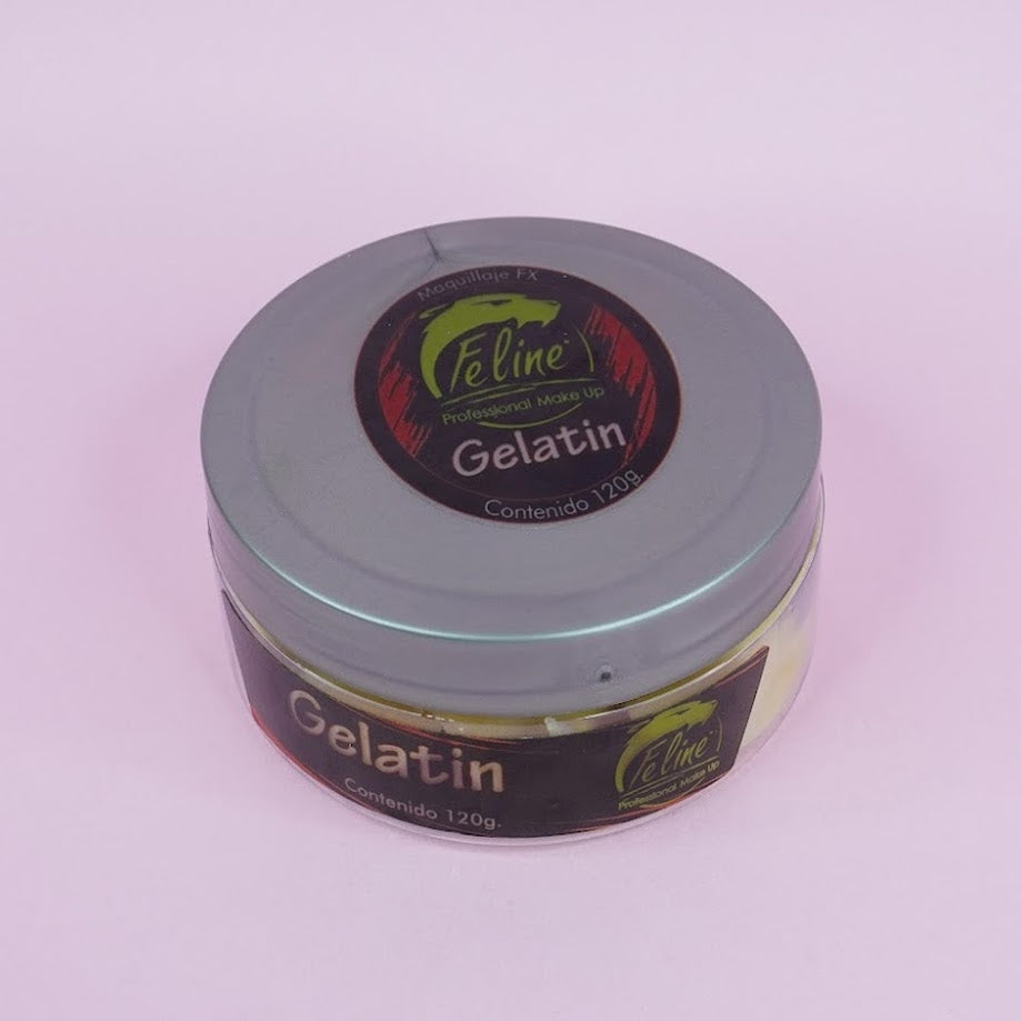 Gelatin maquillaje