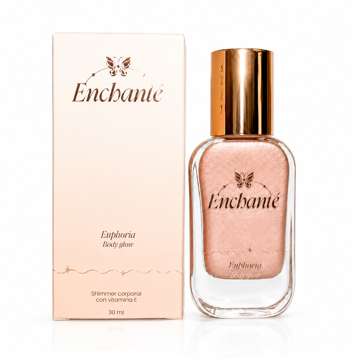 Iluminador Corporal Rose Gold - Enchanté