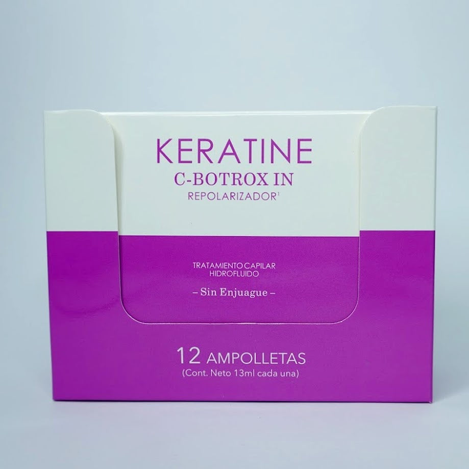 Tratamiento repolarizador Keratine C-Botrox In Ampolla 13ml - Lehit