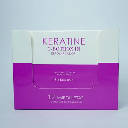Tratamiento repolarizador Keratine C-Botrox In Ampolla 13ml - Lehit