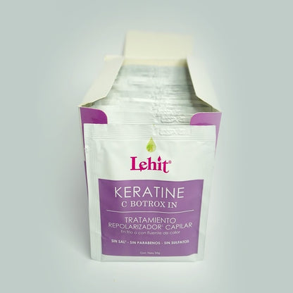 Tratamiento Repolarizador Capilar Keratine C-Botrox In Sachet 30gr- Lehit
