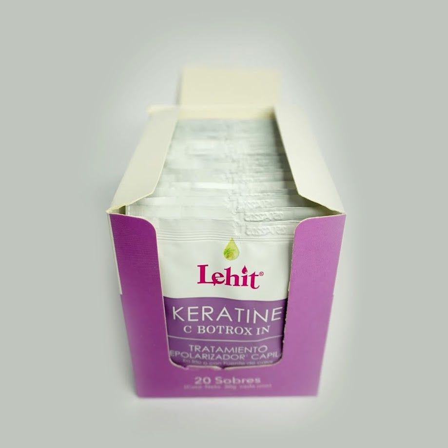 Tratamiento Repolarizador Capilar Keratine C-Botrox In Sachet 30gr- Lehit
