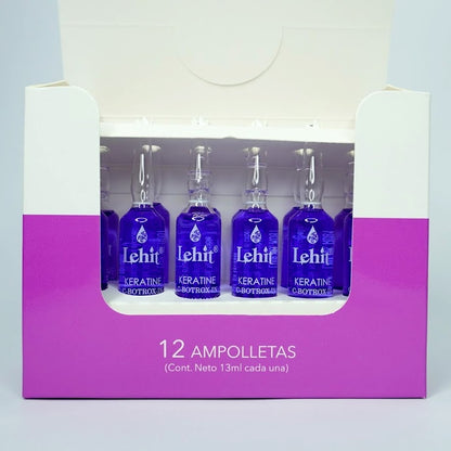 Tratamiento repolarizador Keratine C-Botrox In Ampolla 13ml - Lehit