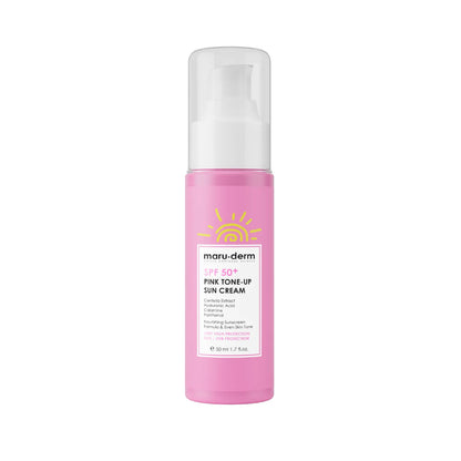 Crema Tonificante Rosa Con Protección solar FPS 50 + 50ml - Maruderm