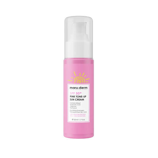 Crema Tonificante Rosa Con Protección solar FPS 50 + 50ml - Maruderm