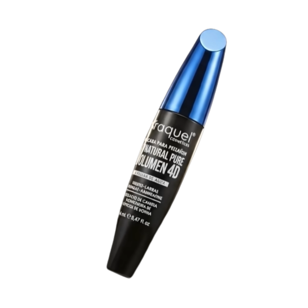 Mascarilla de pestañas natural pure 4D negro - Raquel