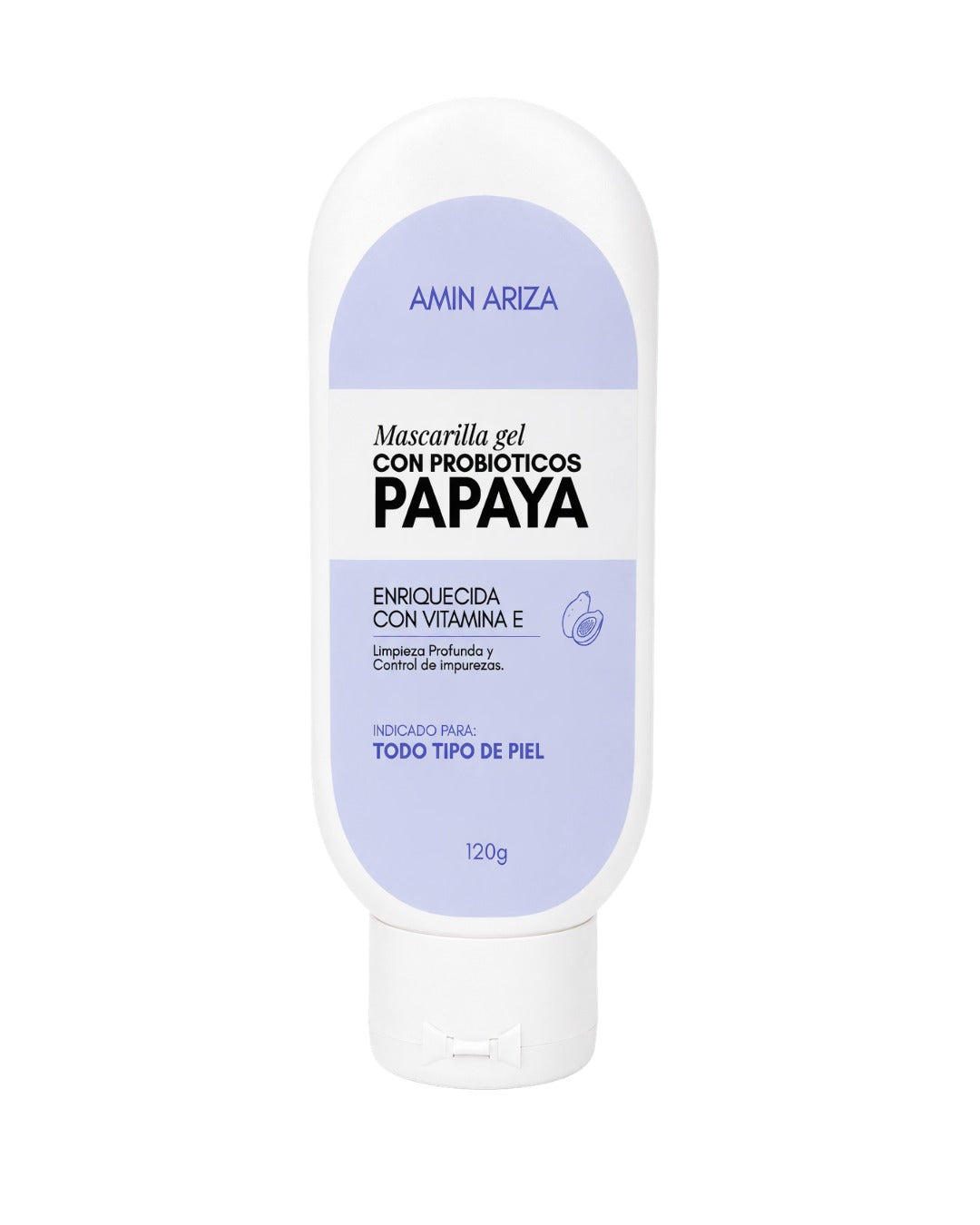 Mascarilla Gel con Probióticos Papaya - Amin Ariza