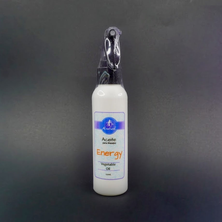 Aceite para masajes Energy 120ml - Al natural