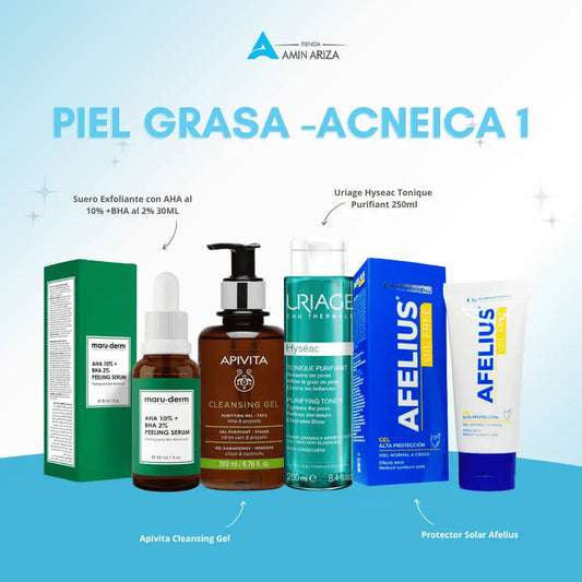 KIT PIEL GRASA -ACNEICA 1