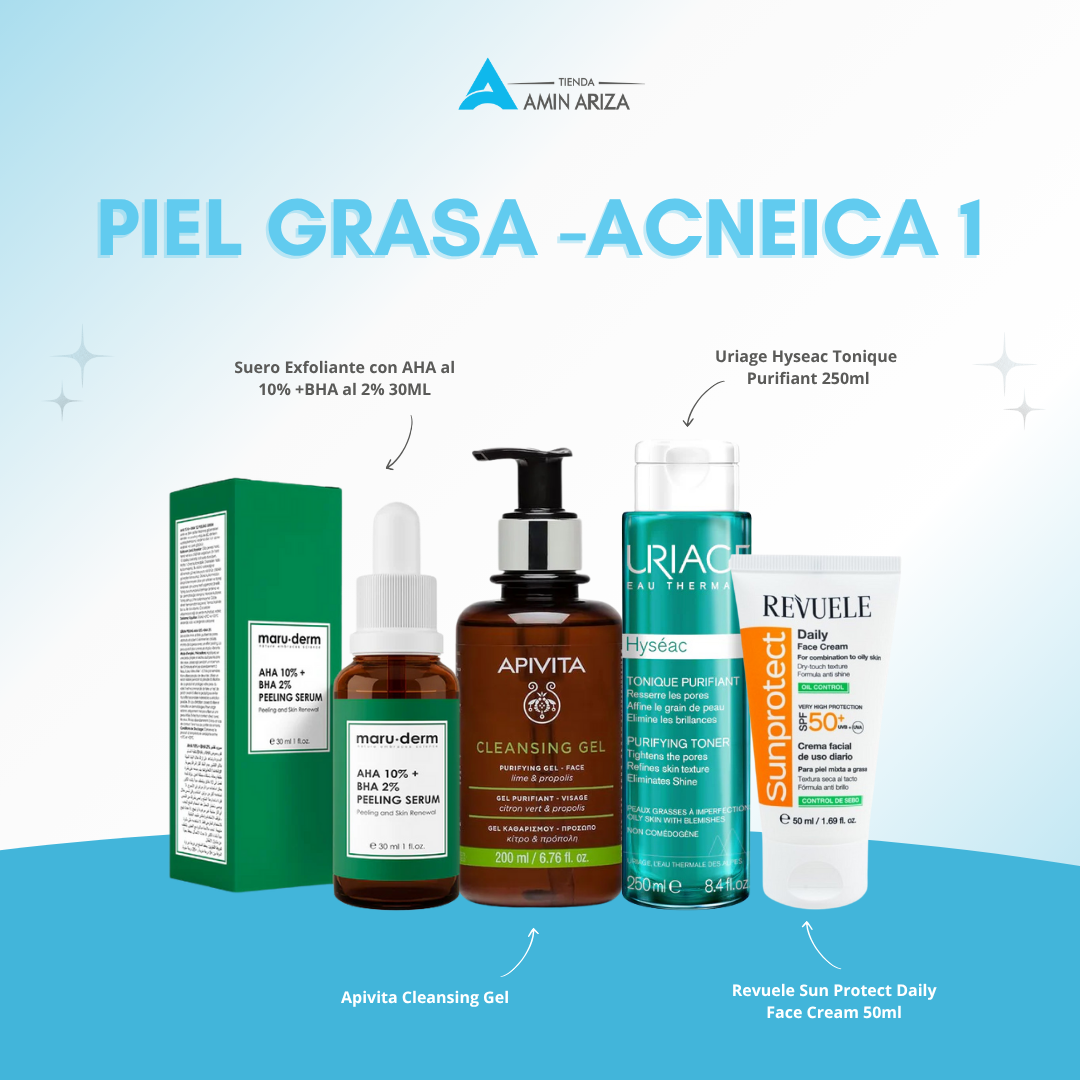 KIT PIEL GRASA -ACNEICA 1