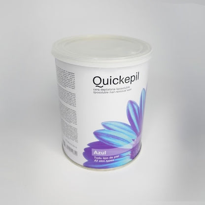 Cera Depilatoria Liposoluble Azul 800ml - Quickepil