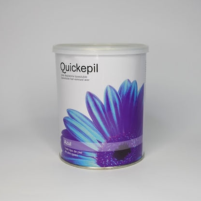 Cera Depilatoria Liposoluble Azul 800ml - Quickepil