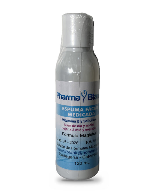 Espuma Facial Medicada 120ml - Pharmablank