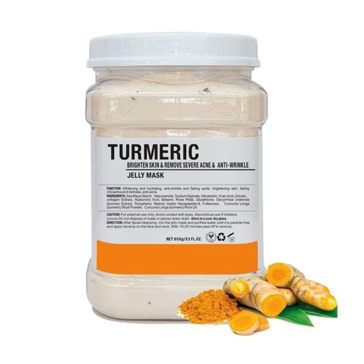 Frasco Mascarilla Hidroplastica Turmeric 650gr