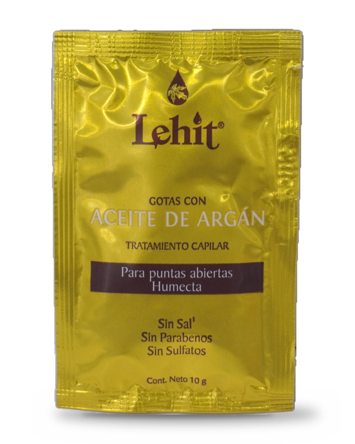 Gotas Con Áceite De Argán Sachet 10gr - Lehit