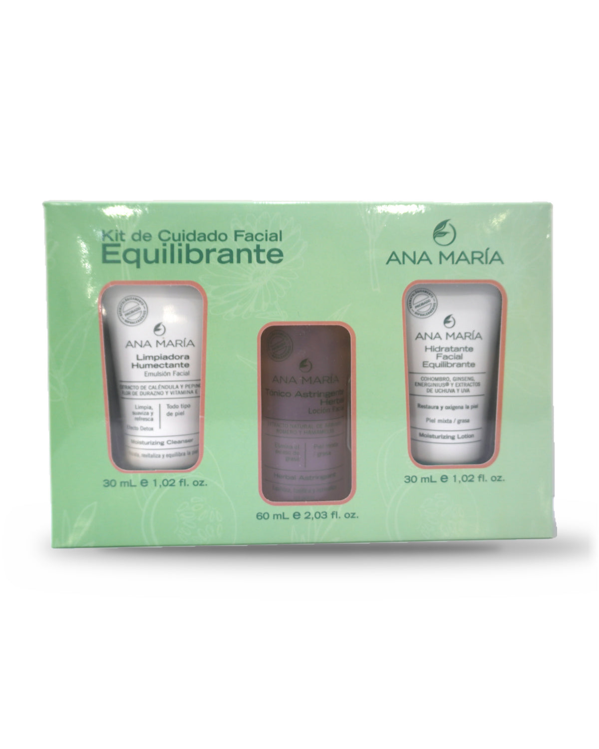 Kit de Cuidado Facial Equilibrante - Ana María