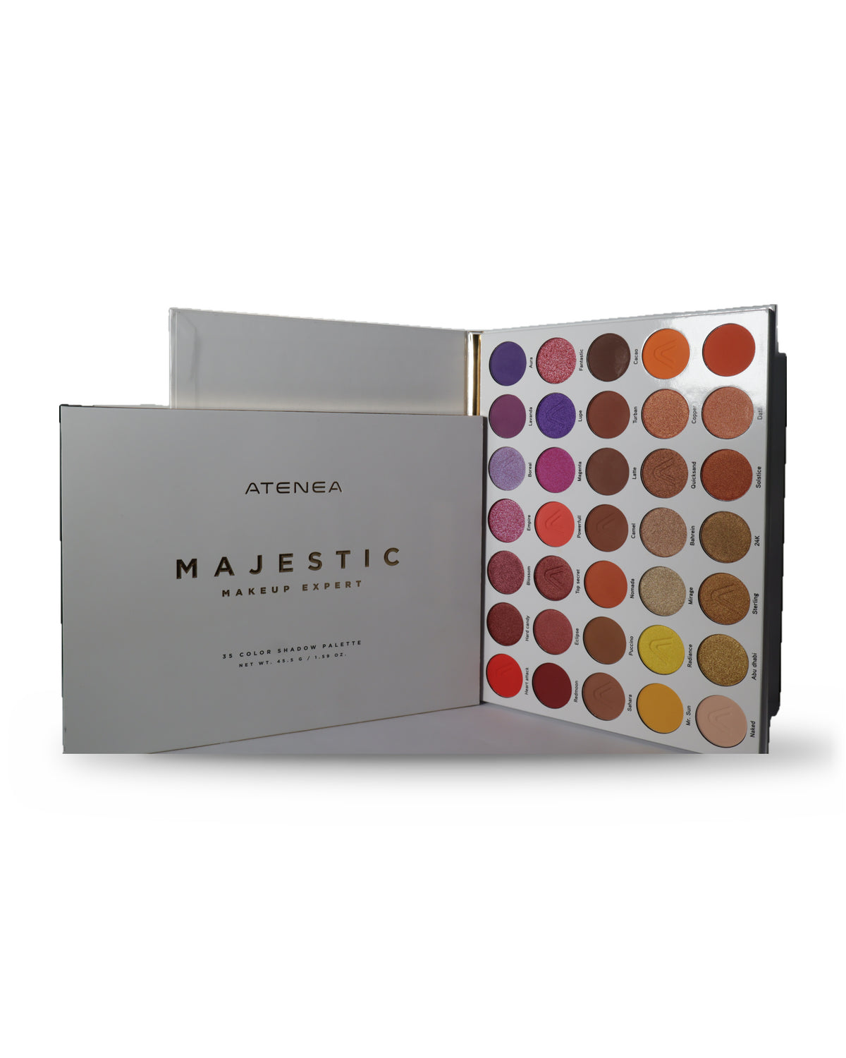 PALETA DE SOMBRAS 35 TONOS MAJESTIC ATENEA (SPS35TMA)