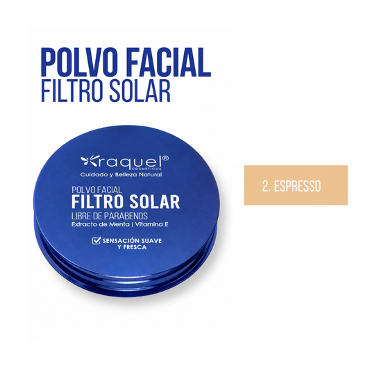 Polvo Facial Compacto Espresso - Raquel