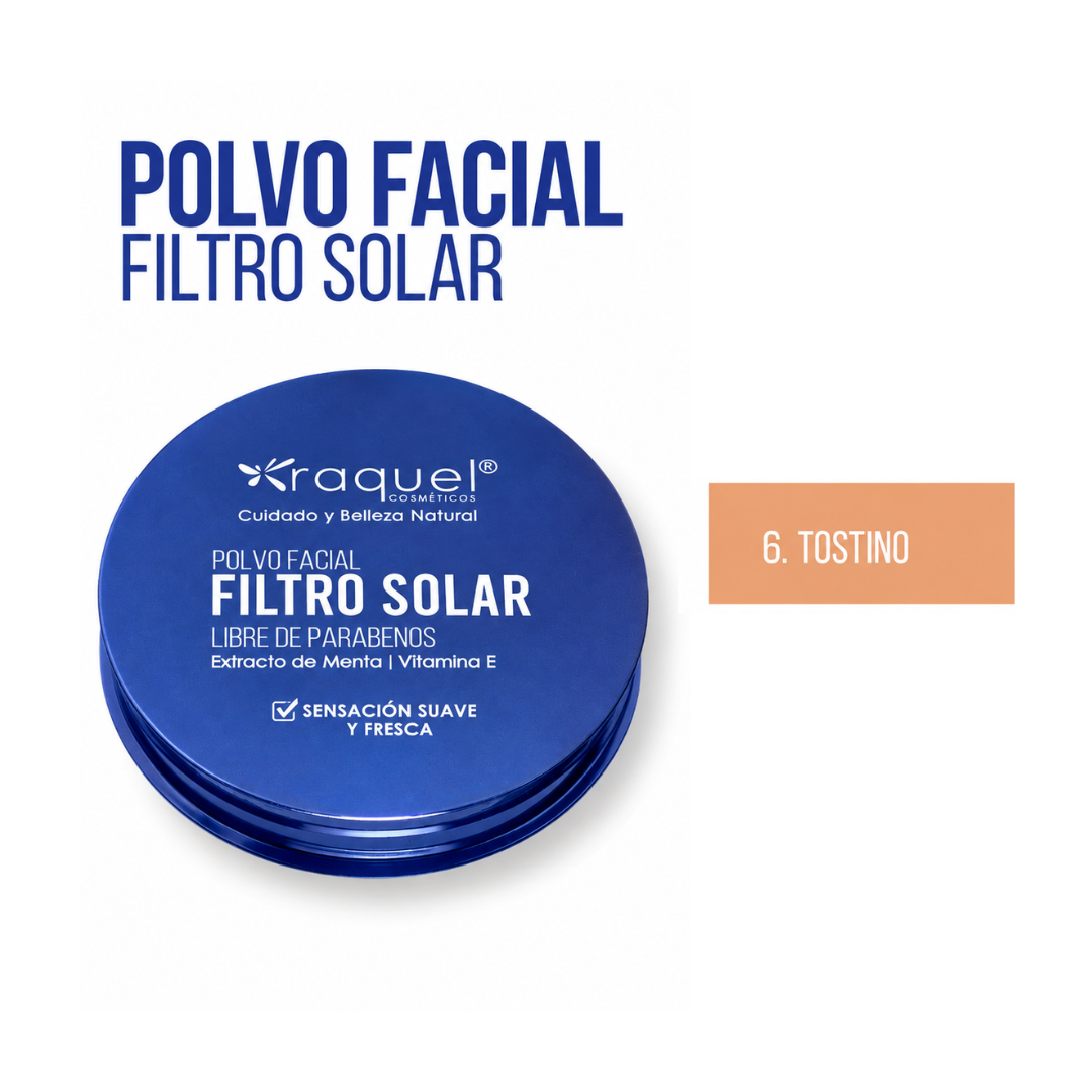 Polvo Facial Compacto Tostino - Raquel