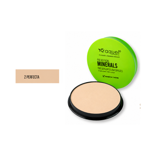 Polvo Facial Mineral con Calendula - Perfecta